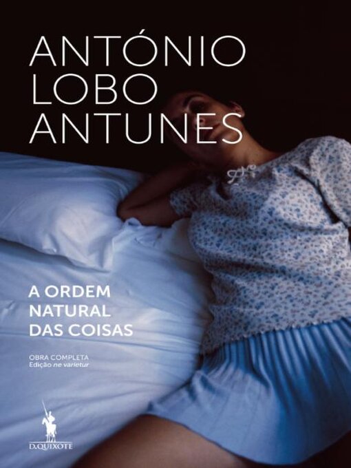 Title details for NV-A Ordem Natural Das Coisas by António Lobo Antunes - Available